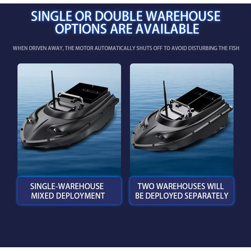 Fishing Boat Gps - قارب طعم صيد ذكي بالتحكم عن