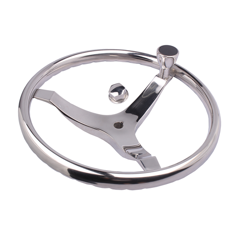 Fishing Boat Steering Wheel - حافة توجيه من الفولاذ المقاوم للصدأ