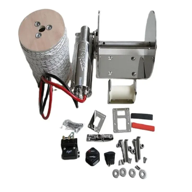 معدات بحرية: ونش مرساة بقوة 10 - مراجعة Fishing Boat Anchor Winch وسعره