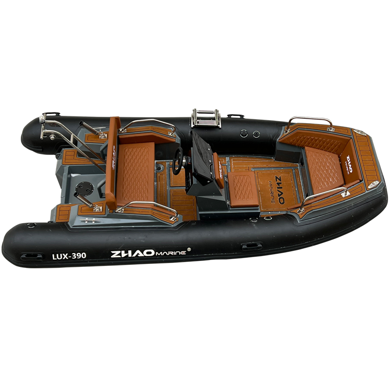 13ft LUX Rib Boat390 عالية الس - مراجعة Fishing Boat Aluminum وسعره