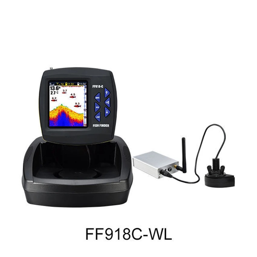FF918-CWL قارب طعم يعمل بالتحك - مراجعة Fishing Boat Depth Finder وسعره