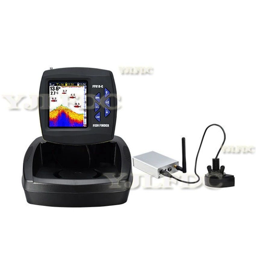 FF918-CWL قارب طعم يعمل بالتحك - مراجعة Fishing Boat Depth Finder وسعره