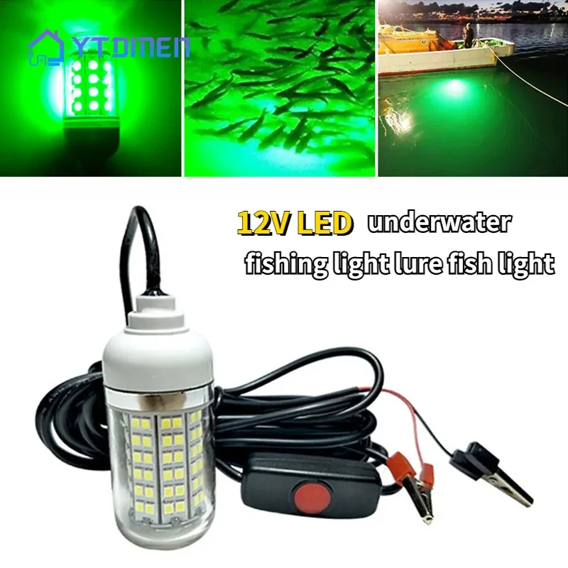 مصباح صيد ليلي تحت الماء ، ضوء - مراجعة Fishing Boat Navigation Light وسعره
