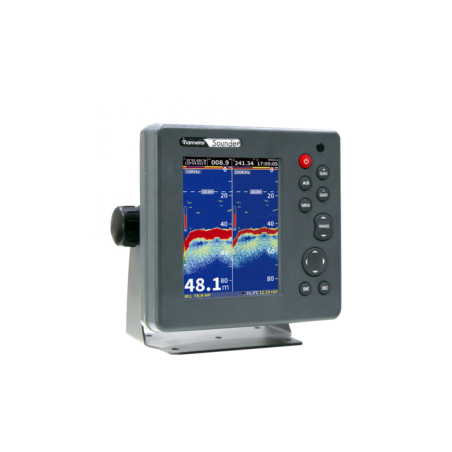 جهاز كشف الأسماك التجاري بحجم  - مراجعة Fishing Boat Depth Finder وسعره
