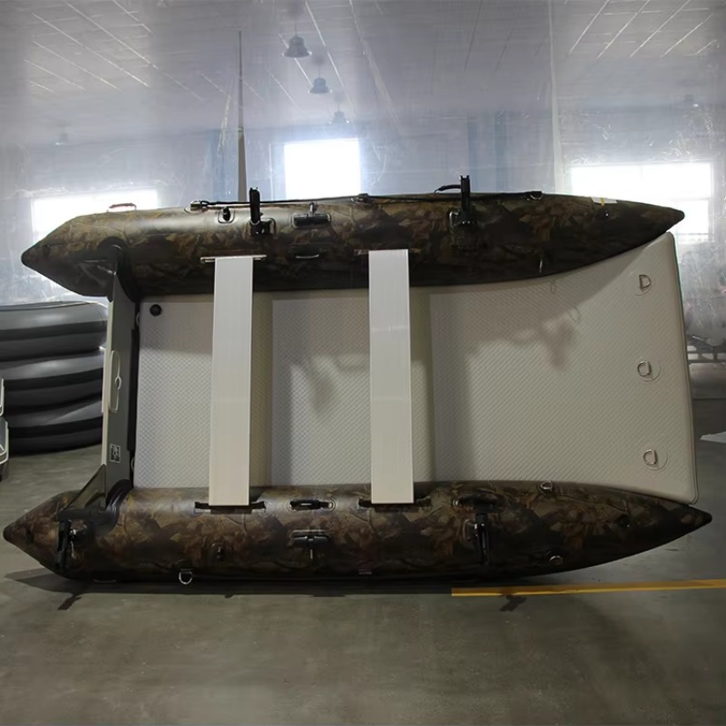 قارب كاتاماران عالي السرعة قاب - مراجعة Fishing Boat Inflatable وسعره