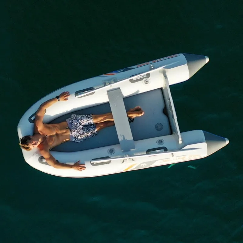 قارب قابل للنفخ من AQUA MARINA - مراجعة Fishing Boat Oar وسعره