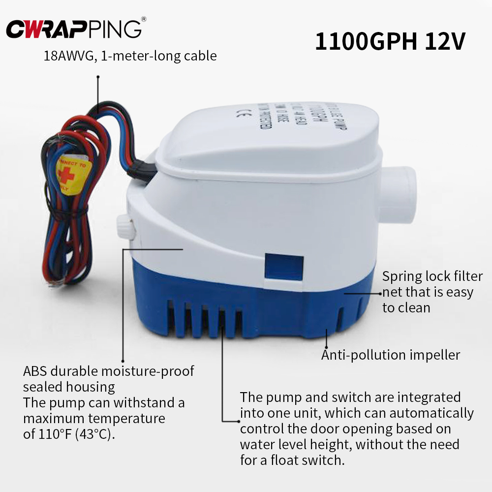 سيارة RV مضخة نزح للقوارب اكسس - مراجعة Fishing Boat Bilge Pump وسعره