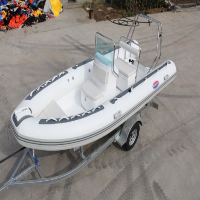 قارب مطاطي صلب عالي الجودة RIB - مراجعة Fishing Boat Fiberglass وسعره
