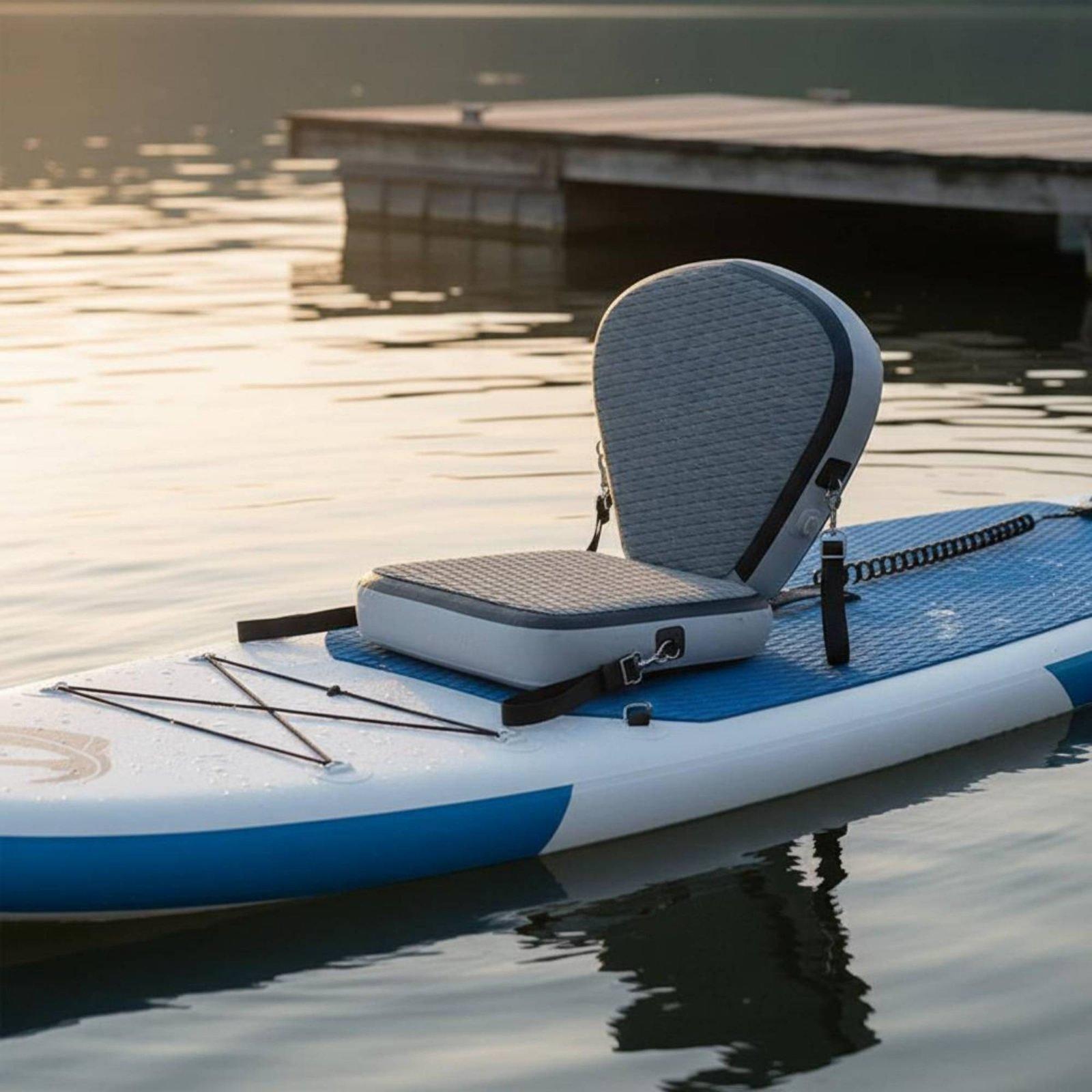 مقعد صيد محمول قابل للفصل لقوا - مراجعة Fishing Boat Seat وسعره