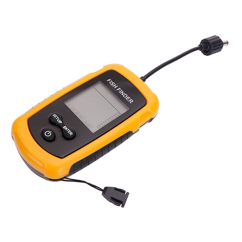 جهاز سونار محمول لتحديد مواقع  - مراجعة Fishing Boat Depth Finder وسعره