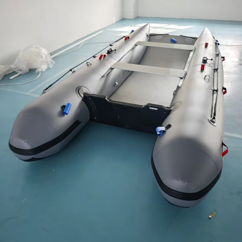 قارب كاتاماران سريع من مصنع صي - مراجعة Fishing Boat Inflatable وسعره