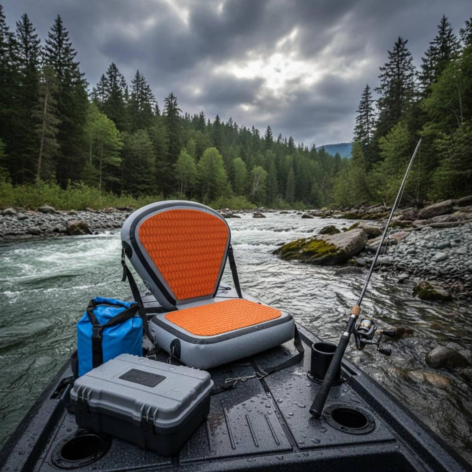 مقعد لوح التجديف القابل للطي،  - مراجعة Fishing Boat Seat وسعره