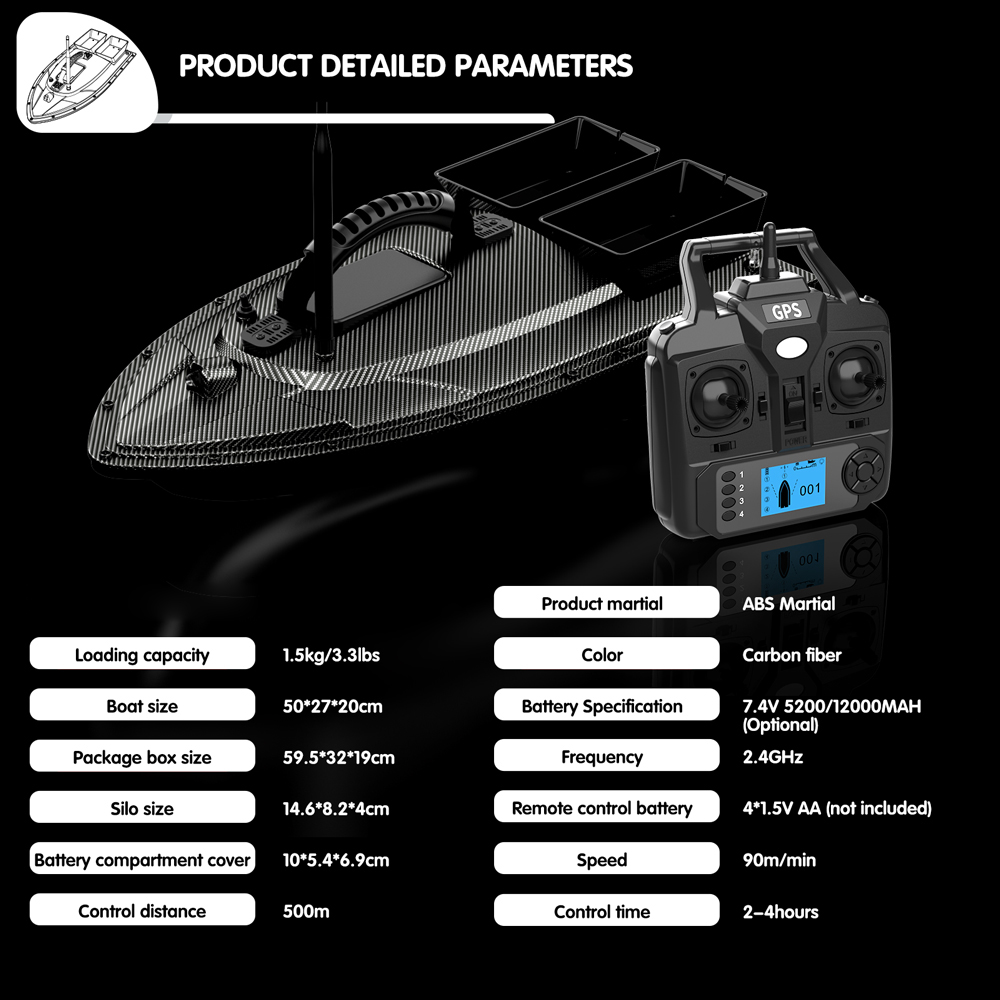 طُعم صيد رجوع تلقائي ، نظام تح - مراجعة Fishing Boat Gps وسعره