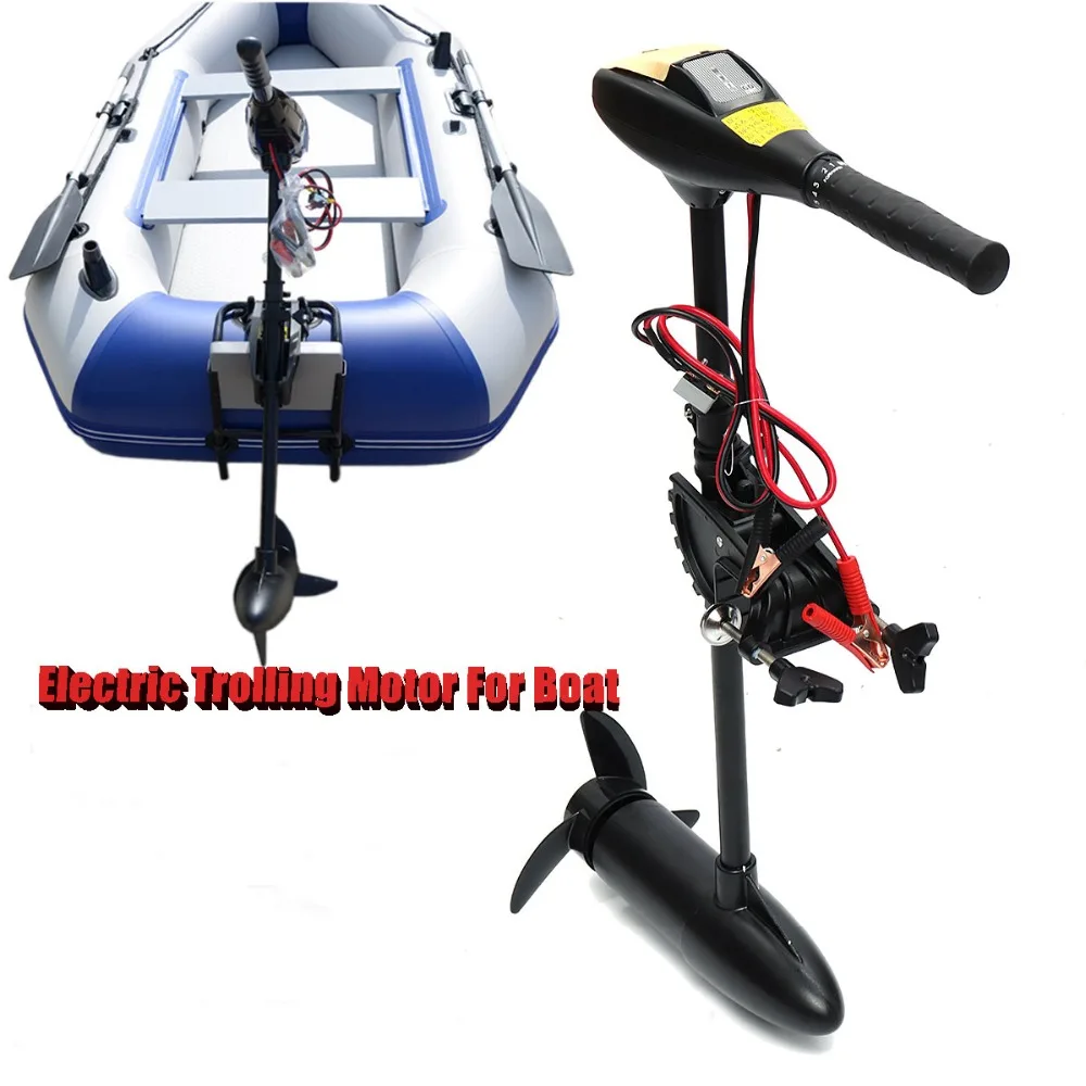 قارب بموتور كهربي متعدد الأغرا - مراجعة Fishing Boat Trolling Motor وسعره