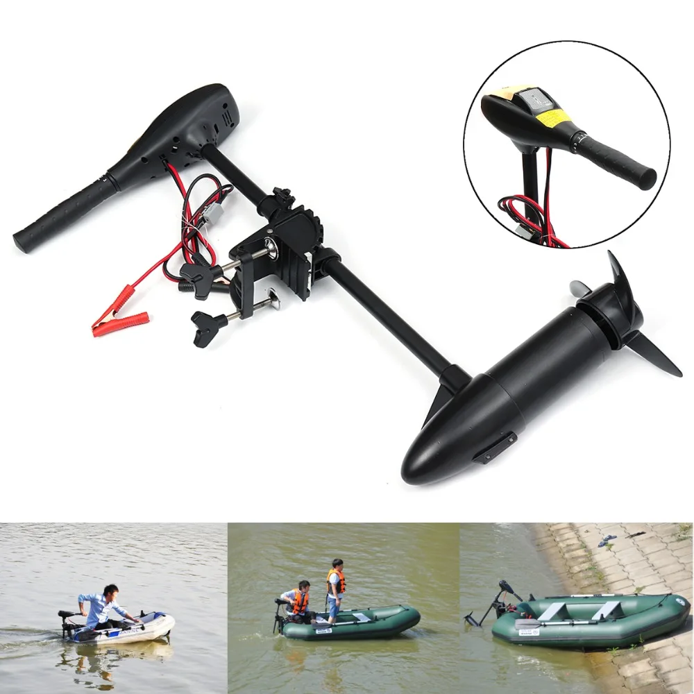 قارب بموتور كهربي متعدد الأغرا - مراجعة Fishing Boat Trolling Motor وسعره