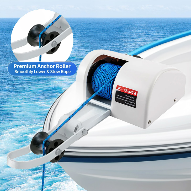 ونش مرساة كهربائي للقارب العائ - مراجعة Fishing Boat Anchor وسعره