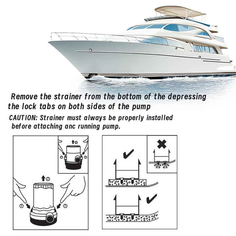 2000GPH مضخة نزح المياه البحري - مراجعة Fishing Boat Bilge Pump وسعره