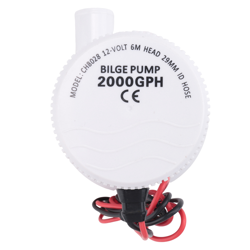 2000GPH مضخة نزح المياه البحري - مراجعة Fishing Boat Bilge Pump وسعره