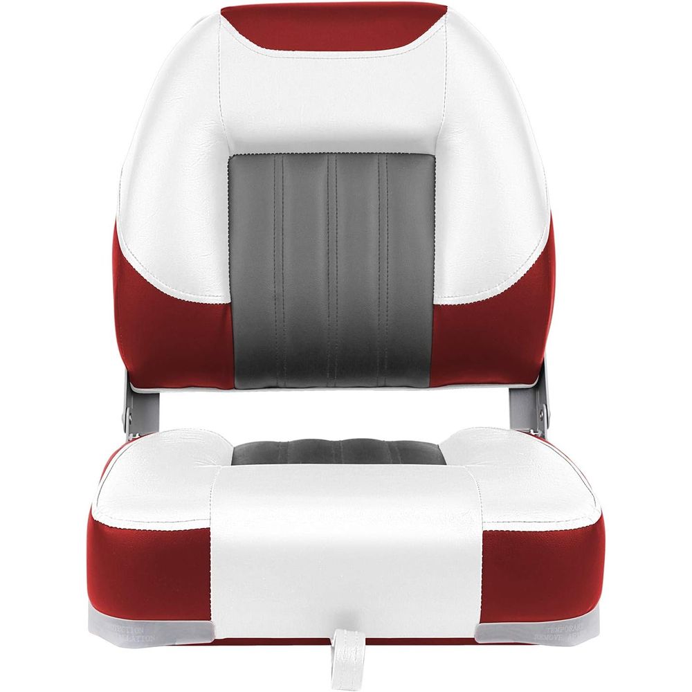 مقعد قارب فاخر قابل للطي بظهر  - مراجعة Fishing Boat Seat وسعره